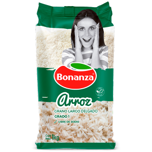 Arroz grano largo delgado (grado 1)