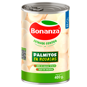 Palmitos en Rodajas 400 g.