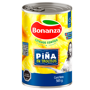 Piñas en Trocitos 565 g.