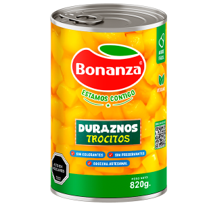 Duraznos Trocitos 820 g.